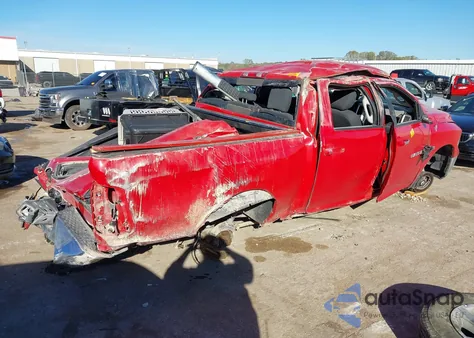 2012 Ram 1500 Slt from USA, damaged, VIN 1C6RD7LT1CS160866